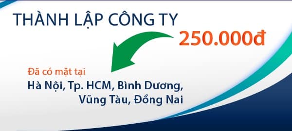 Thanh lap cong ty tai tp hcm